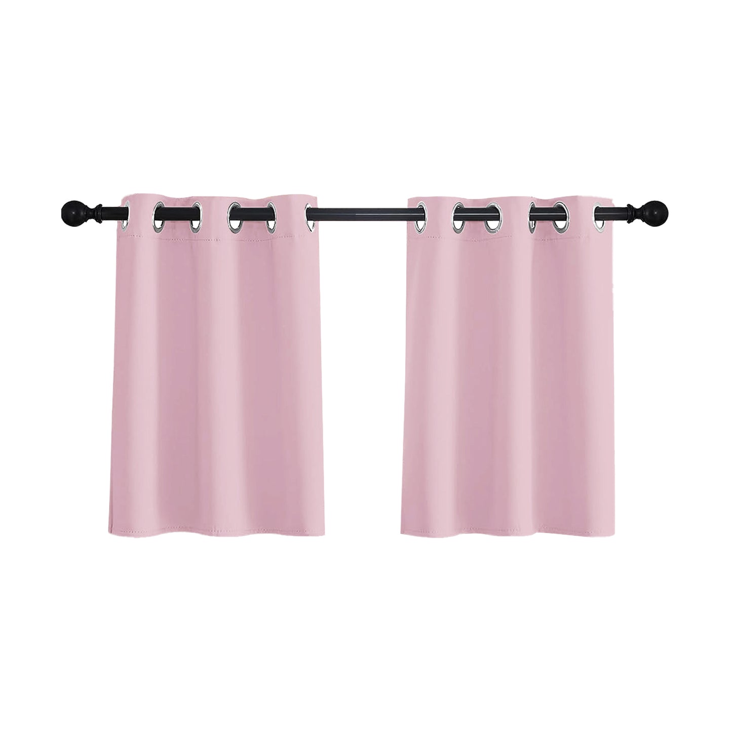 1 Panel High-precision Blackout Short Kitchen Curtains