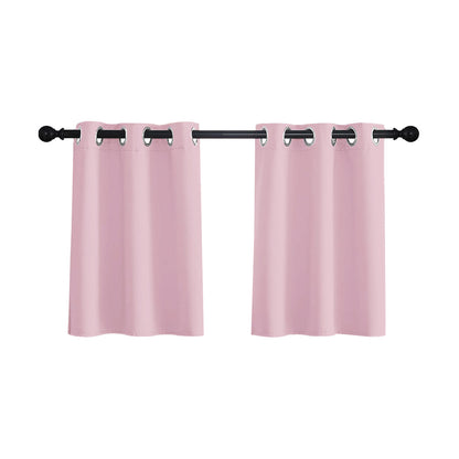 1 Panel High-precision Blackout Short Kitchen Curtains