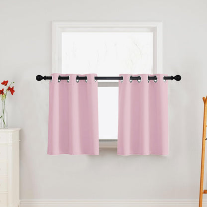 1 Panel High-precision Blackout Short Kitchen Curtains