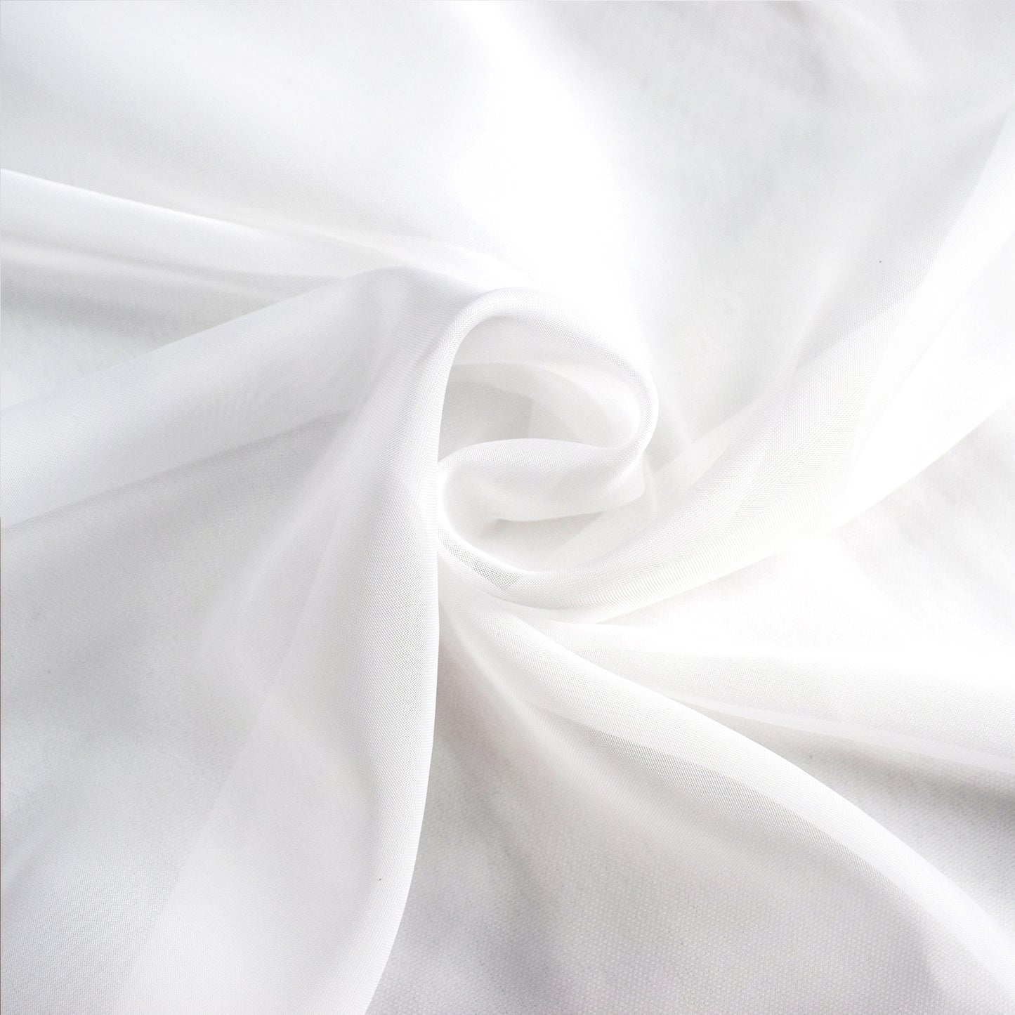 Rideaux de patio transparents à cantonnière, 1 panneau, blanc, 137 x 366 cm/137 x 548 cm