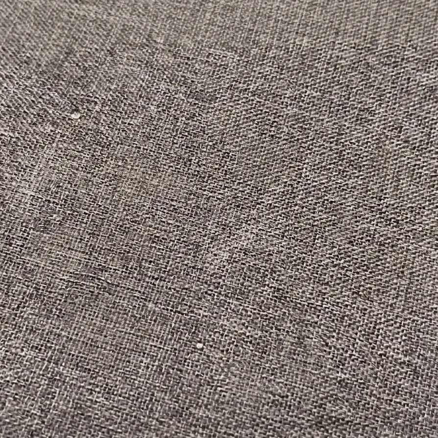Lightweight Outdoor Blackout Curtain Made to Measure in Linen Look - Corluno