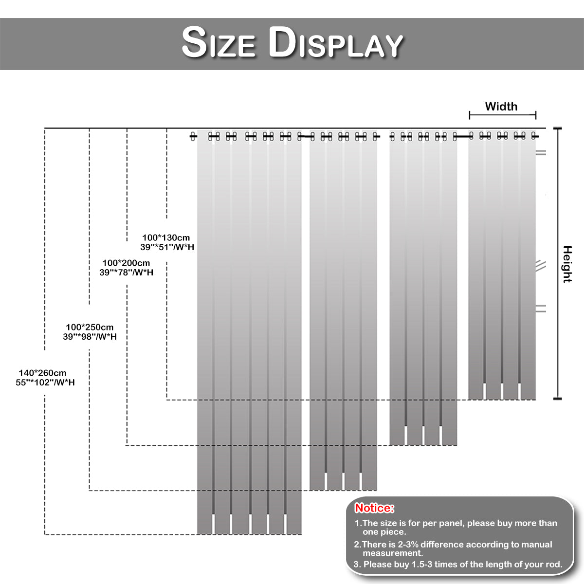 Floral Embroider Sheer Curtains, 1 Panel, White, 100*130cm/100*200cm/100*250cm/140*260cm