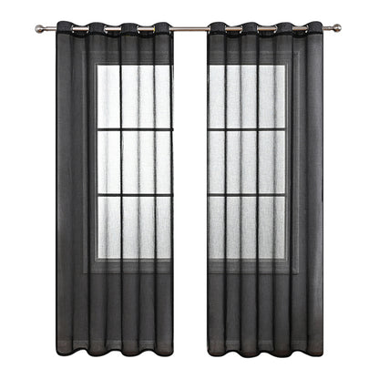 1 Panel Elegant Window Sheer Curtains