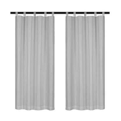 Leichte Outdoor Voile Gardine nach Maß mit Klettaufhängung · Calvera