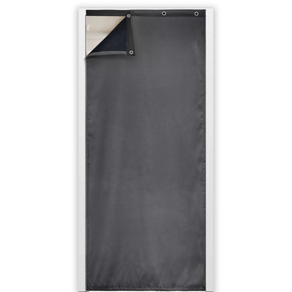 Heavy Outdoor Thermal Door Curtain Made to Measure · Gravento