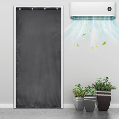 Heavy Outdoor Thermal Door Curtain Made to Measure · Gravento
