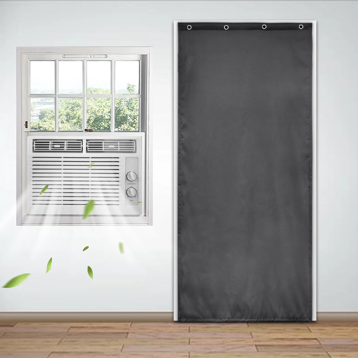 Heavy Outdoor Thermal Door Curtain Made to Measure · Gravento
