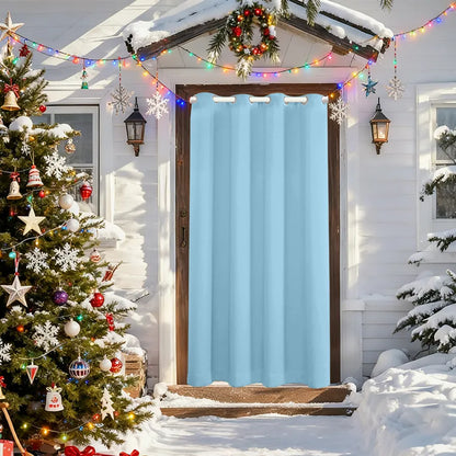 Soundproof and thermal insulating outdoor curtain made to measure · Arctivon