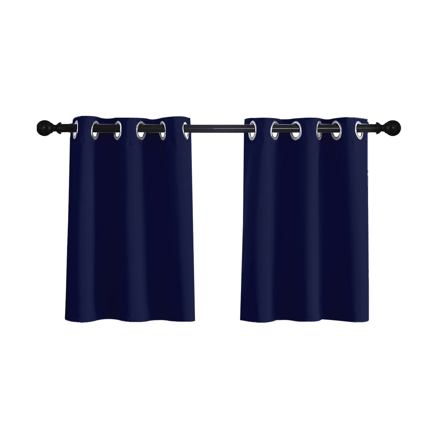 1 Panel High-precision Blackout Short Kitchen Curtains