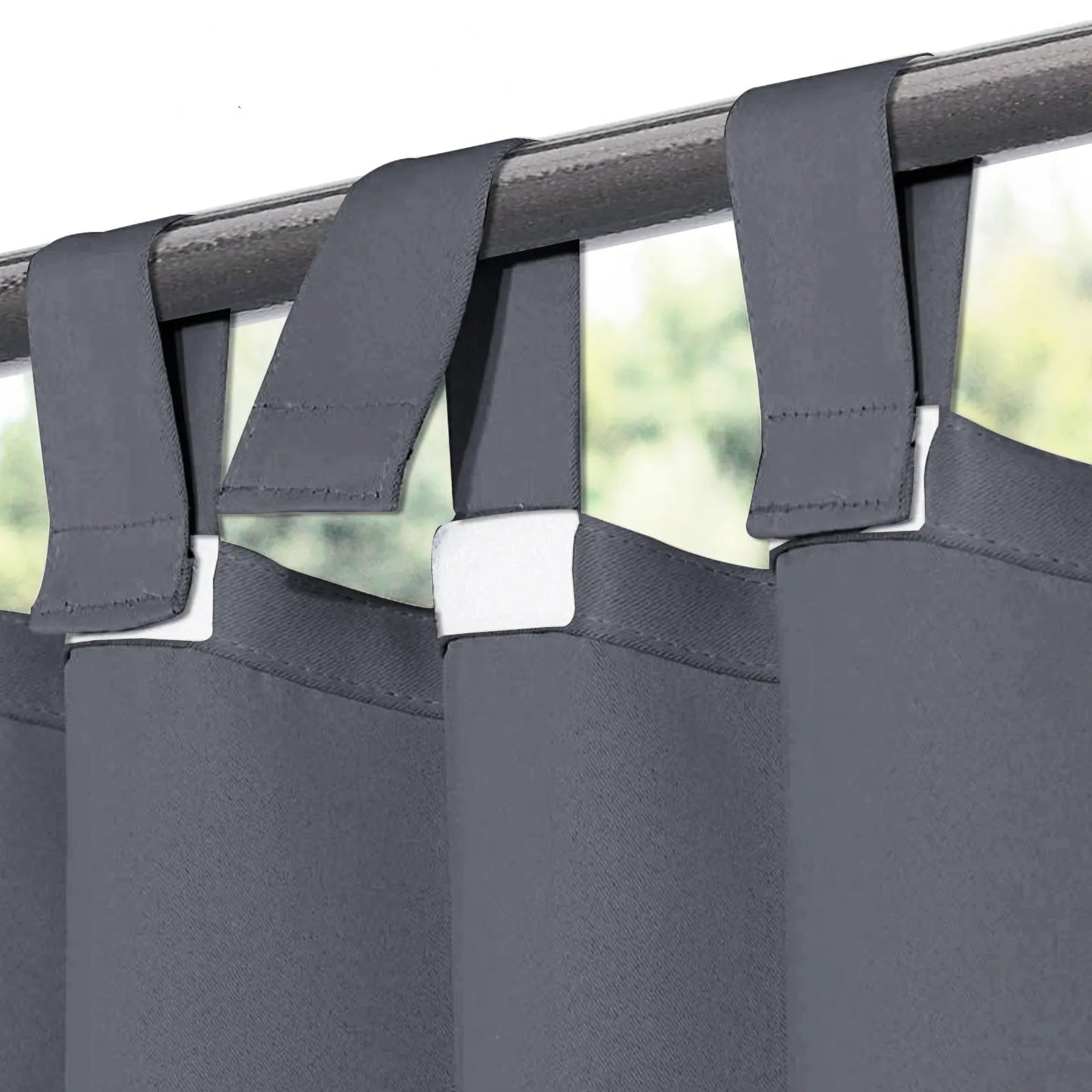 Verdunkelnder Outdoor Thermovorhang nach Maß · Veltrano