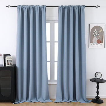 Rideau occultant minimaliste sur mesure · Linz