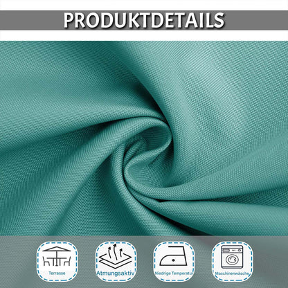 Rideau extérieur imperméable à œillets, protection thermique et occultant, 5 coloris