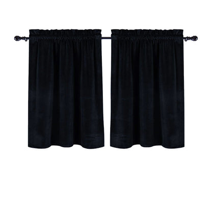 Velour Animal Print Curtains for Motorhomes and Caravans – Set of 2