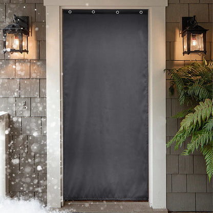 Heavy Outdoor Thermal Door Curtain Made to Measure · Gravento