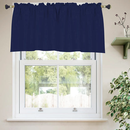 1 Panel Blackout Window Short Curtains