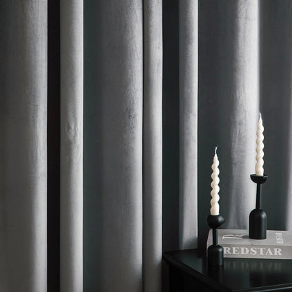 Custom-made velvet curtain · Milano