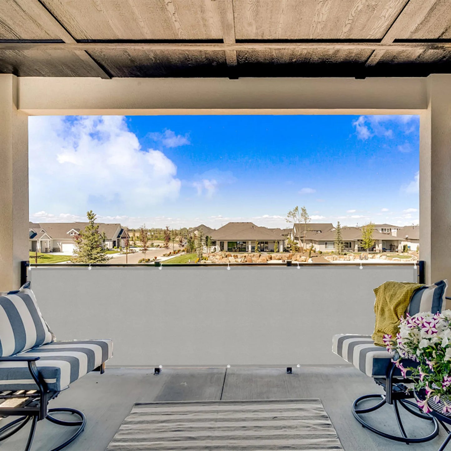 Outdoor Balkon Sichtschutzvorhang nach Maß · Ravello