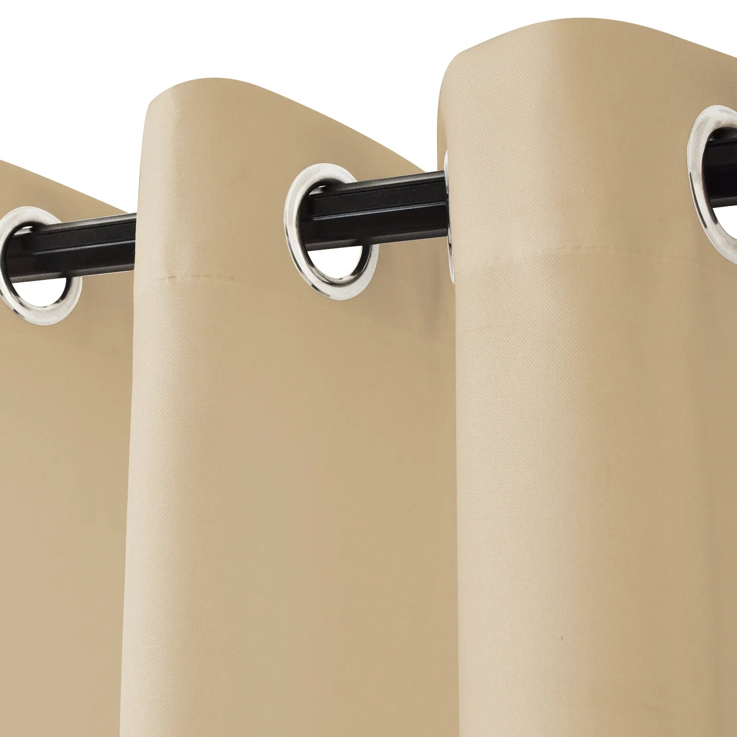 Wind-Resistant Outdoor Thermal Curtain Made to Measure · Corvella