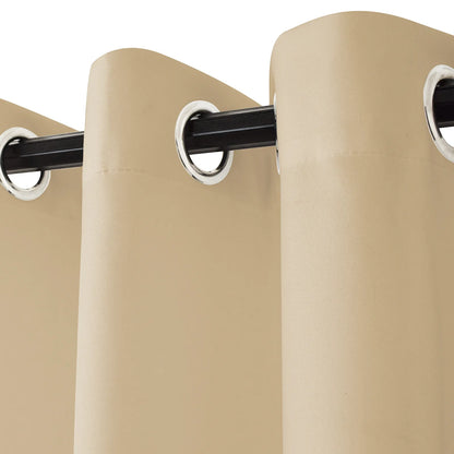 Wind-Resistant Outdoor Thermal Curtain Made to Measure · Corvella