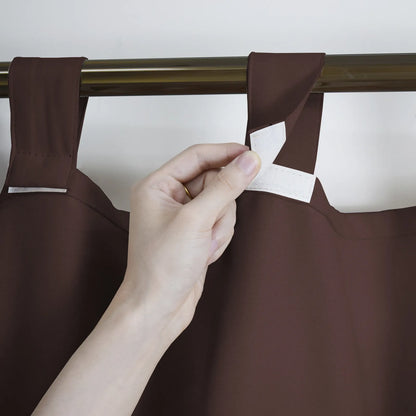 Custom-Made Outdoor Blackout Curtain with Hook-and-Loop Fastener · Dalmora