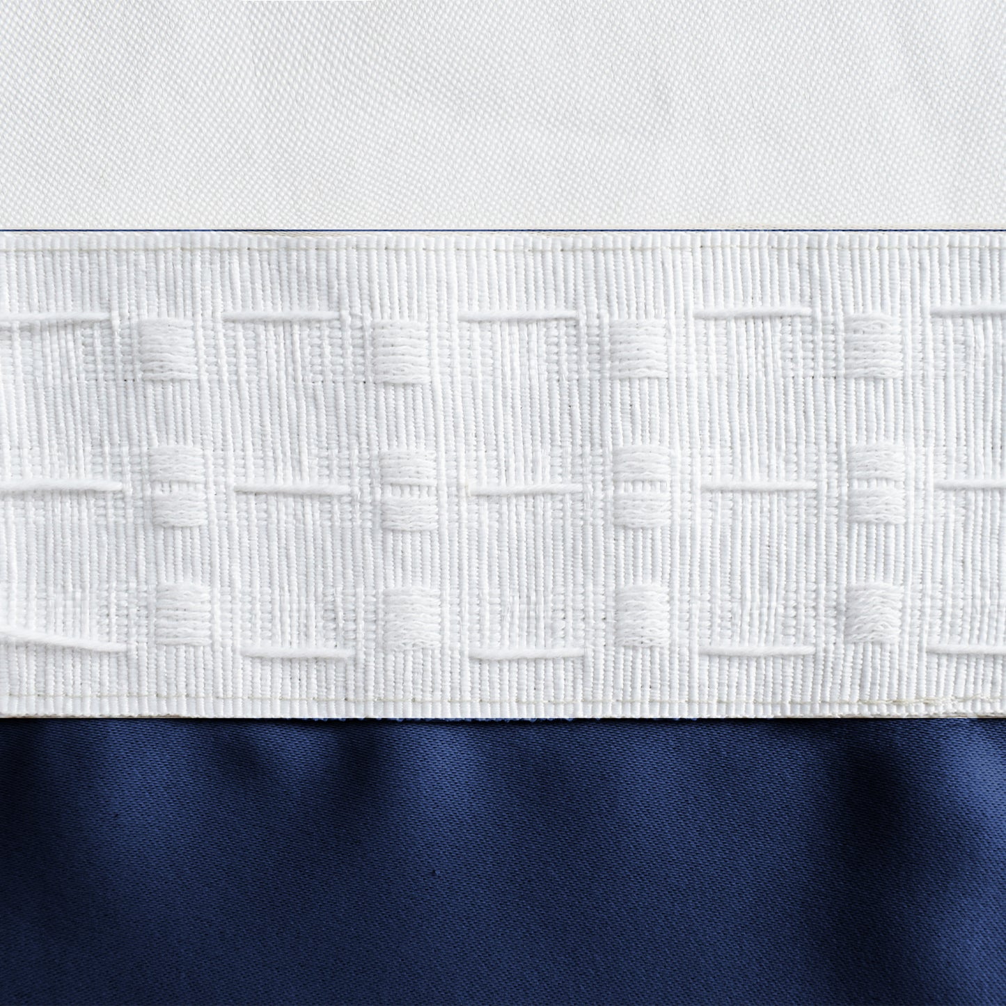 Verdunkelungsvorhang mit Faltenband – Thermo, Blickdicht, 1/2 Panels