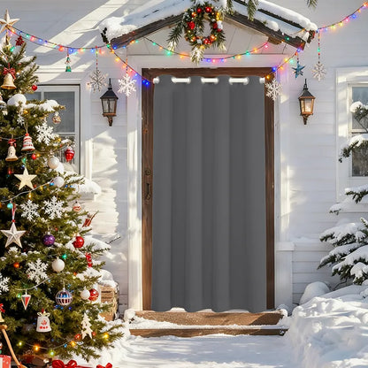 Soundproof and thermal insulating outdoor curtain made to measure · Arctivon