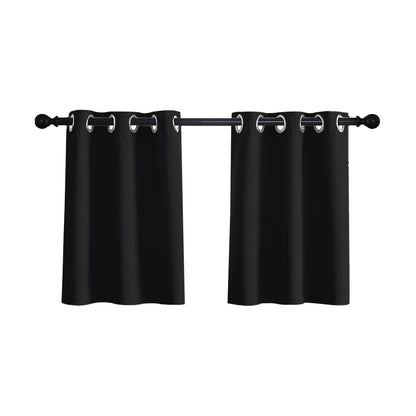 1 Panel High-precision Blackout Short Kitchen Curtains