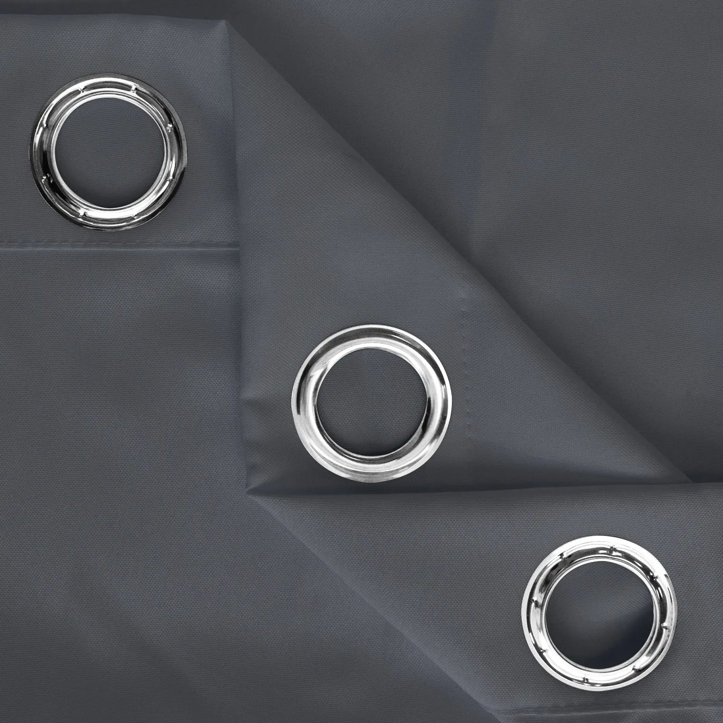 Extra Wide Outdoor Curtain, Waterproof and Blackout with Eyelets – 1 Piece, 180 cm Wide