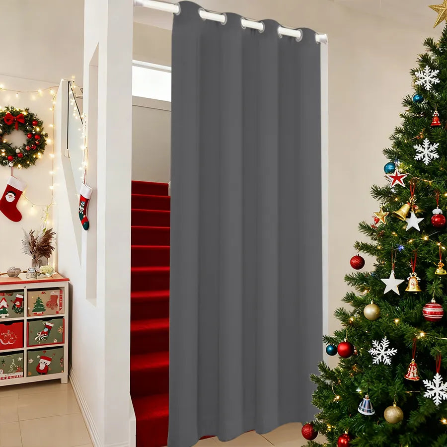 Soundproof and thermal insulating outdoor curtain made to measure · Arctivon