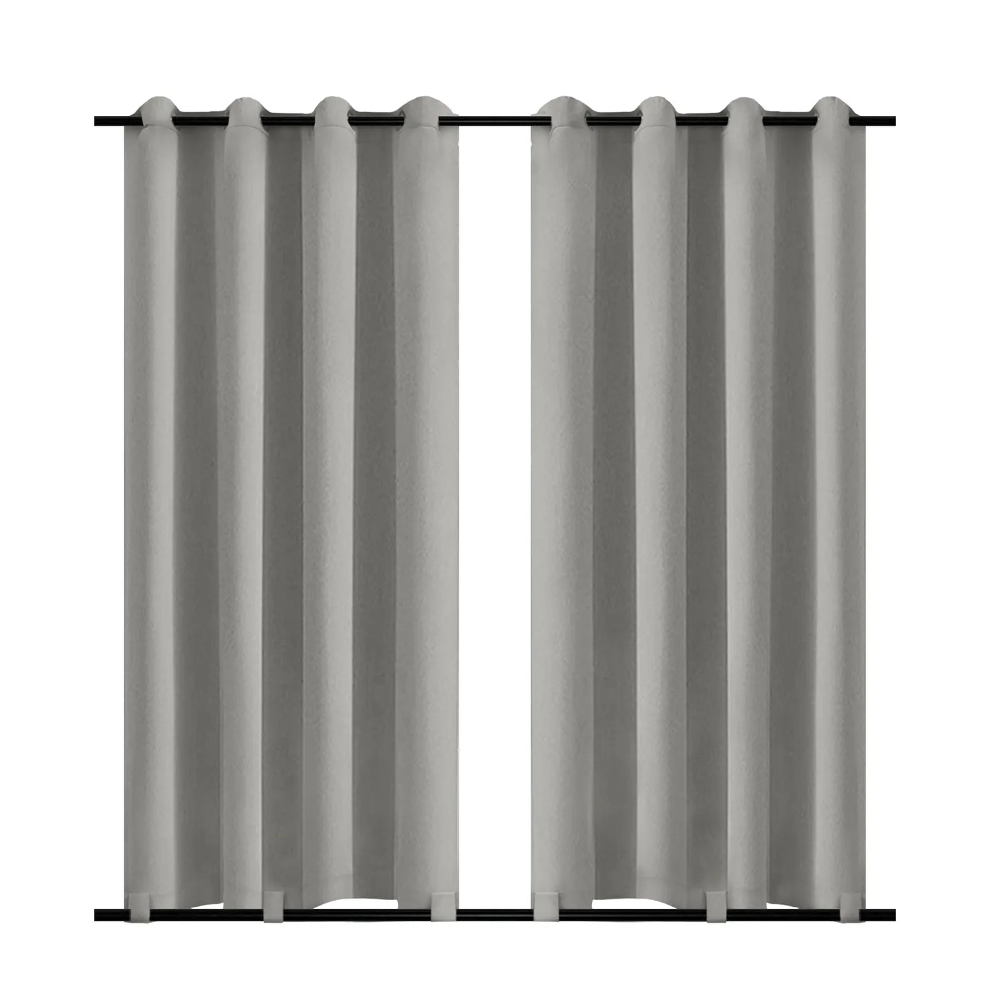 Wind-Resistant Outdoor Thermal Curtain Made to Measure · Corvella