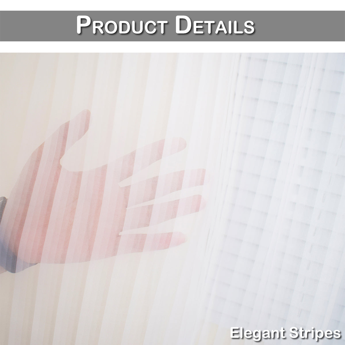 Rideaux en tulle de gaze, 1 panneau, blanc, 132*160cm/132*183cm/132*213cm/132*244cm