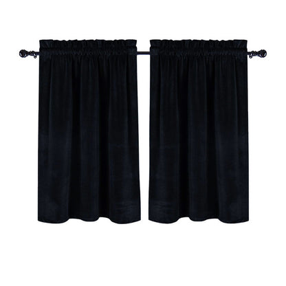 Velour Animal Print Curtains for Motorhomes and Caravans – Set of 2