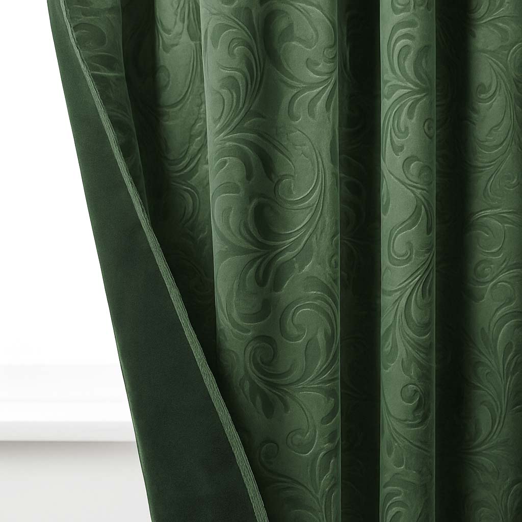 Klassische Jacquard-Samtvorhänge · Aurélia