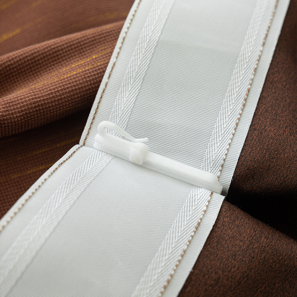 Custom-made structured blackout curtains · Asti 
