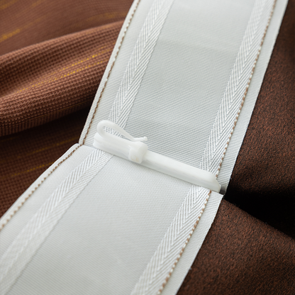 Custom-made structured blackout curtains · Asti 