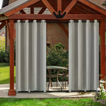 Wind-Resistant Outdoor Thermal Curtain Made to Measure · Corvella