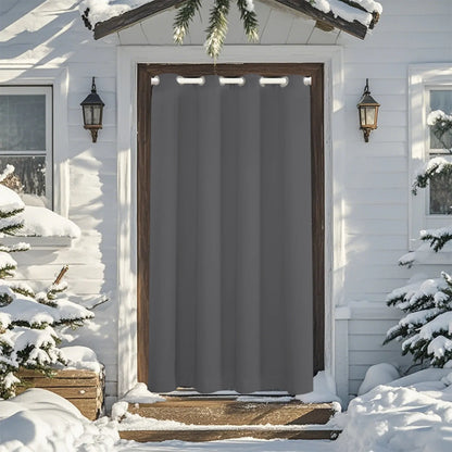Soundproof and thermal insulating outdoor curtain made to measure · Arctivon