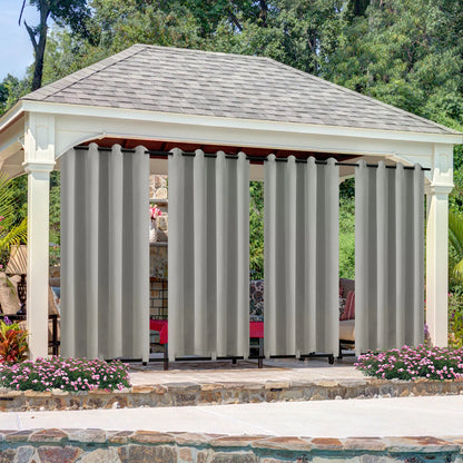 Wind-Resistant Outdoor Thermal Curtain Made to Measure · Corvella