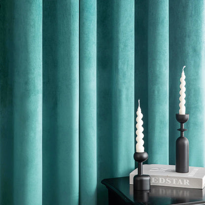 Custom-made velvet curtain · Milano