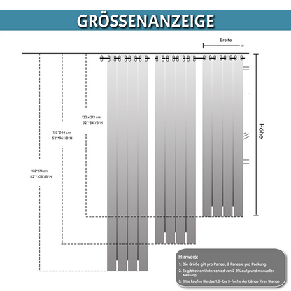 Rideaux de Noël en velours avec pompons 2 pièces rouge ou vert