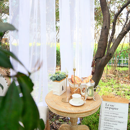 Screening Sheer Curtains, 1 Panel, White, 130x100cm/130x150cm/130x180cm/130x250cm