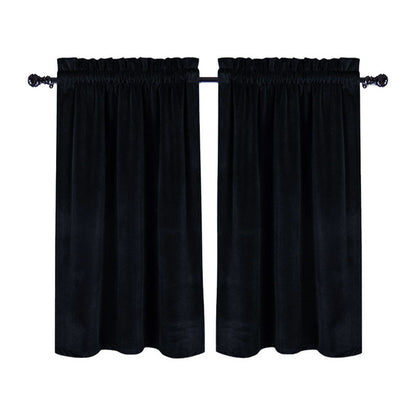 Velour Animal Print Curtains for Motorhomes and Caravans – Set of 2