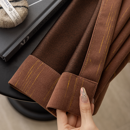 Custom-made structured blackout curtains · Asti 