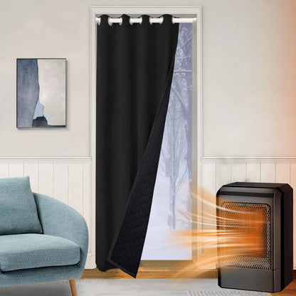 Soundproof and thermal insulating outdoor curtain made to measure · Arctivon