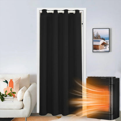 Soundproof and thermal insulating outdoor curtain made to measure · Arctivon