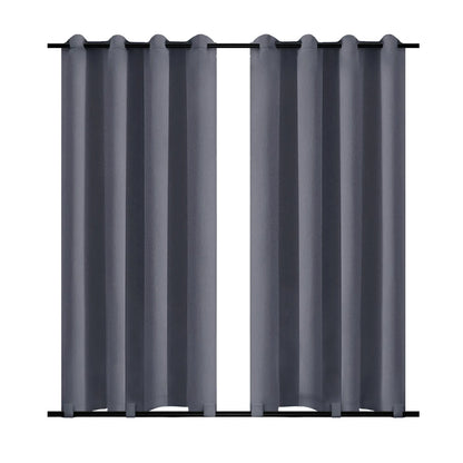 Wind-Resistant Outdoor Thermal Curtain Made to Measure · Corvella