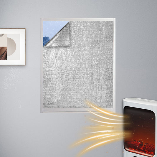 Portable DIY Curtains, 1 Panel, Silver, 150x300cm