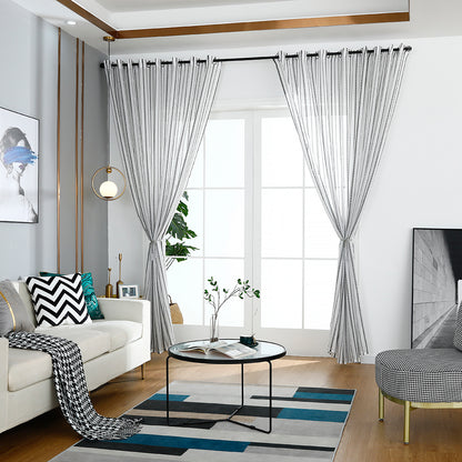 Sheer Curtains, 1 Panel, White, 100x130cm/100x250cm/140x260cm