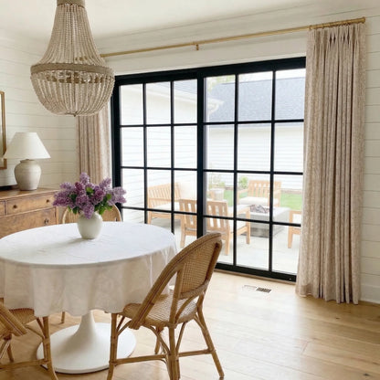 Custom-made structured curtain · Aurevia