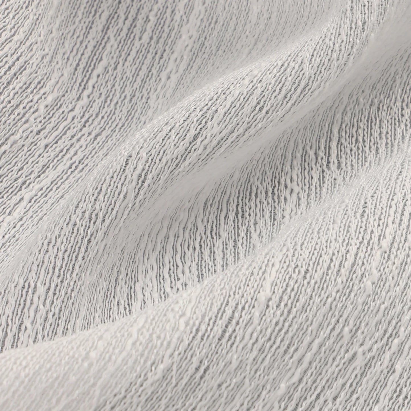 Textured linen-look sheer curtain – Aurelian